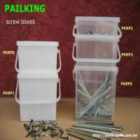 *Screw buckets, Fastener pails, Nail boxes, Screw Containers